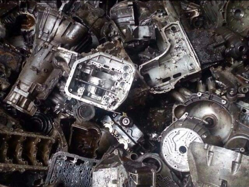 Aluminium scrap received for recovery