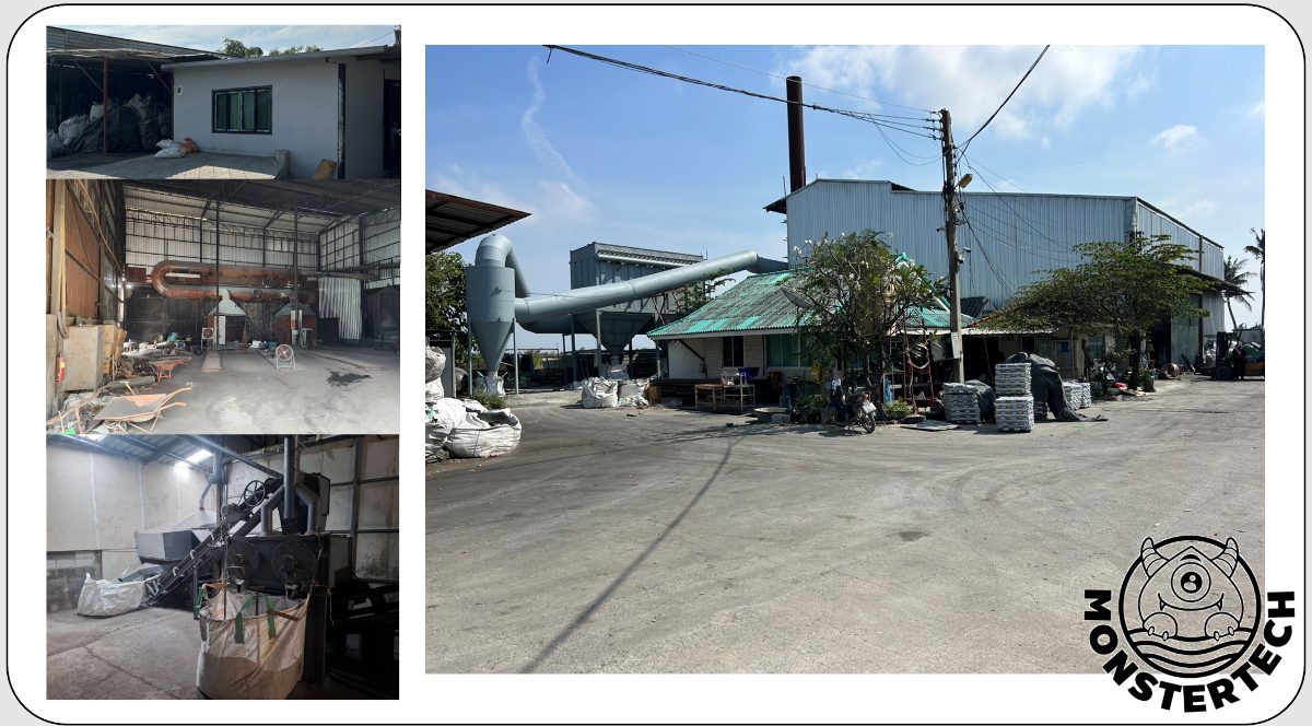 Aluminium scrap collected for recovery